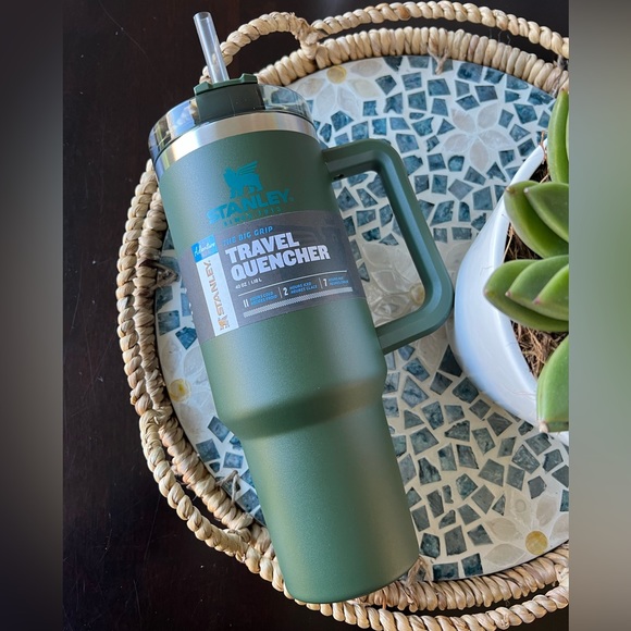 Stanley Dining Stanley Spirulina Adventure Quencher 4 Oz Travel Tumbler Nwt Poshmark